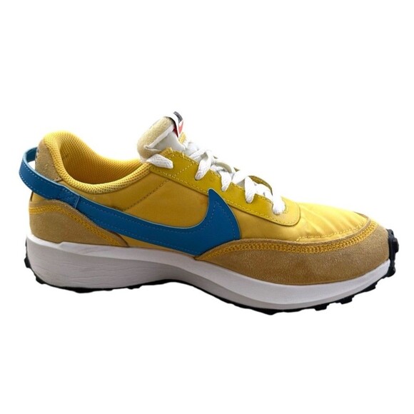 Nike Waffle Trainer 2 Yellow Blue Men’s  Size 9 DH9523-700 main image 9